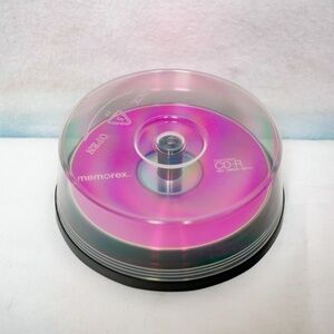 Unused Memorex CD-R discs in original spindle case - 13 discs, 700MB, 80 minutes